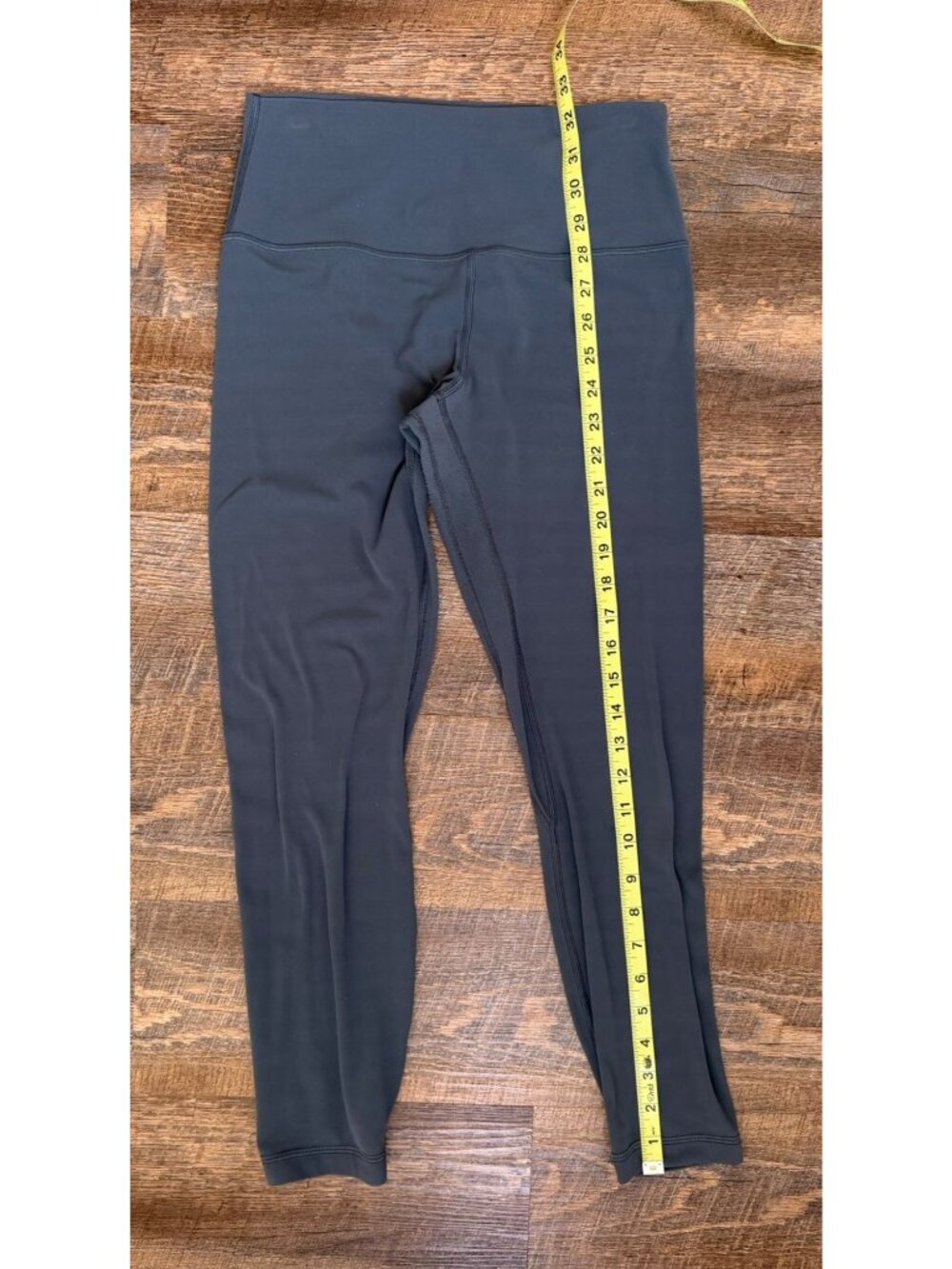 Lululemon Leggings Slate Gray Women’s Estimated Size 8/10 Yoga - Picture 6 of 6